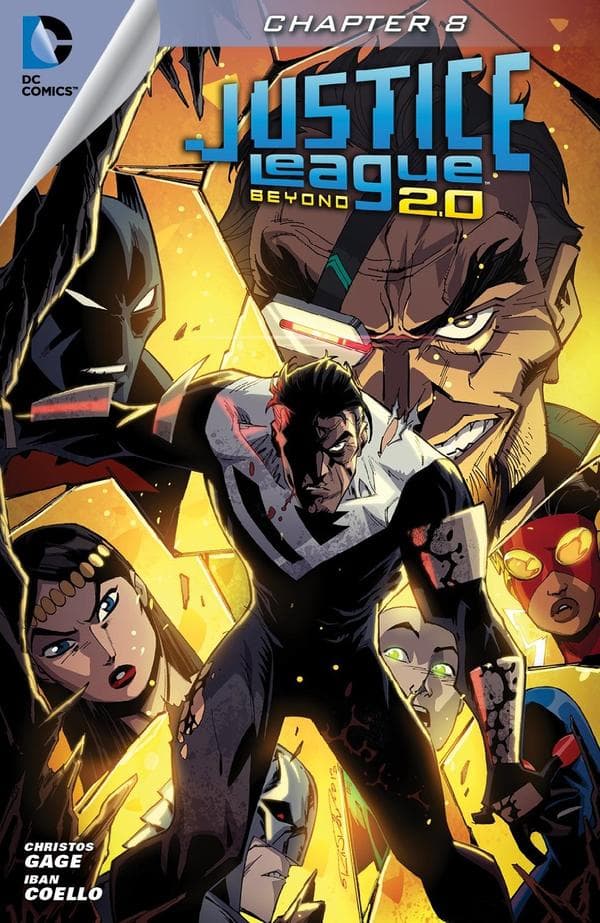 Justice League Beyond 2.0 #8 cover