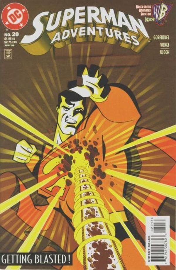 Superman Adventures #20 cover