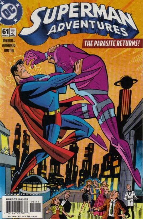 Superman Adventures #61 cover