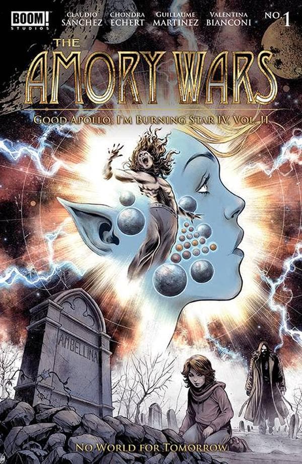 The Amory Wars: Good Apollo, I'm Burning Star IV, Volume II - No World for Tomorrow #1 cover