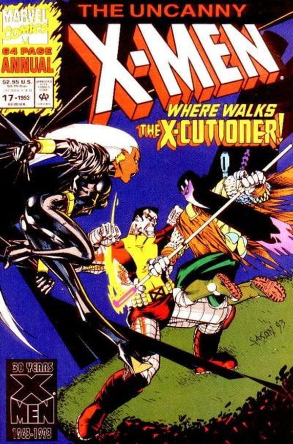 The Uncanny X-Men Annual #17 cover