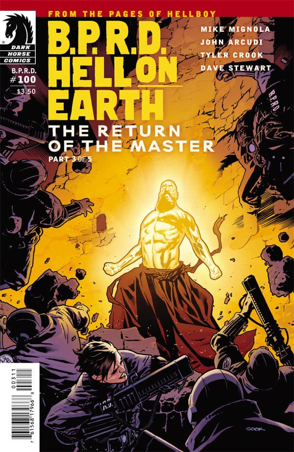 B.P.R.D.: Hell on Earth - The Return of the Master #100 cover