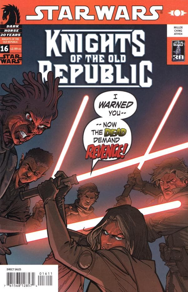 Star Wars: Knights of the Old Republic #16 cover