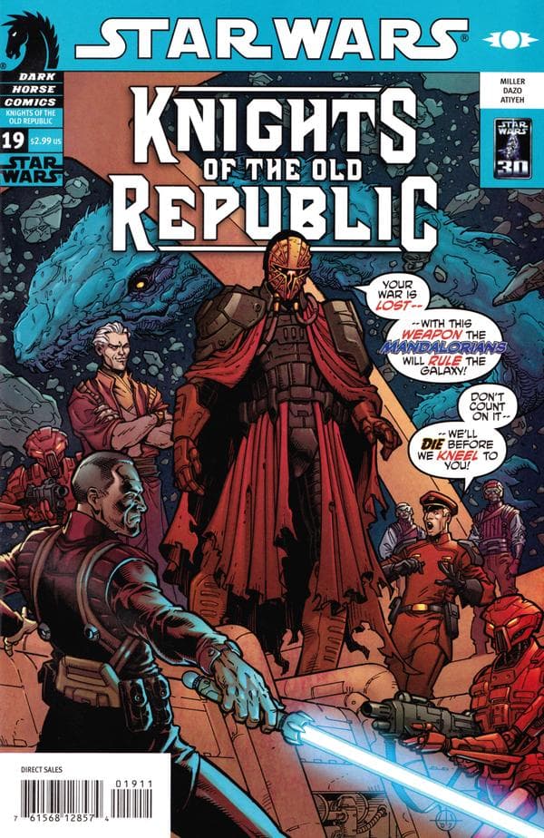 Star Wars: Knights of the Old Republic #19 cover