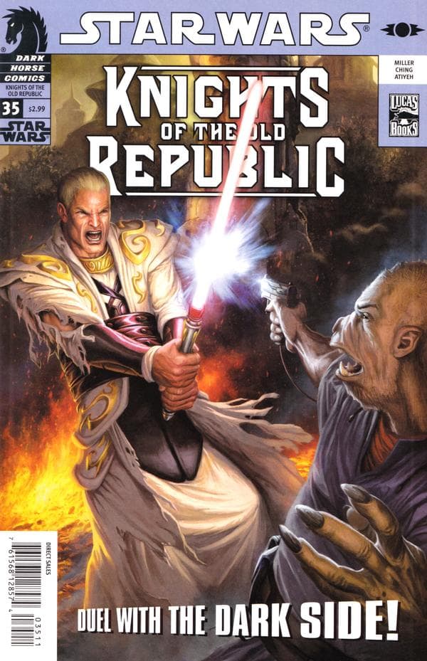 Star Wars: Knights of the Old Republic #35 cover