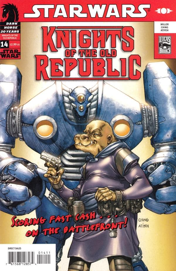 Star Wars: Knights of the Old Republic #14 cover