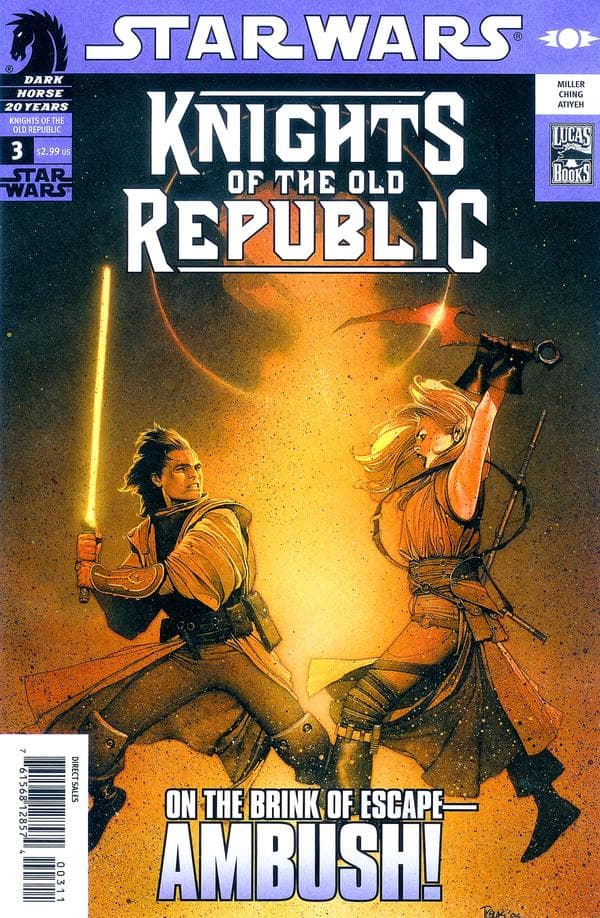 Star Wars: Knights of the Old Republic #3 cover