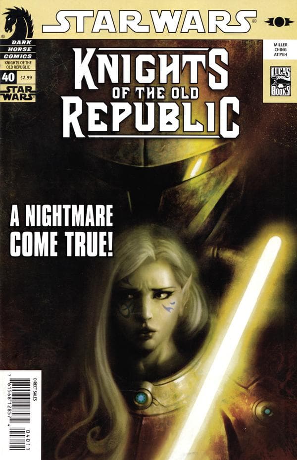 Star Wars: Knights of the Old Republic #40 cover