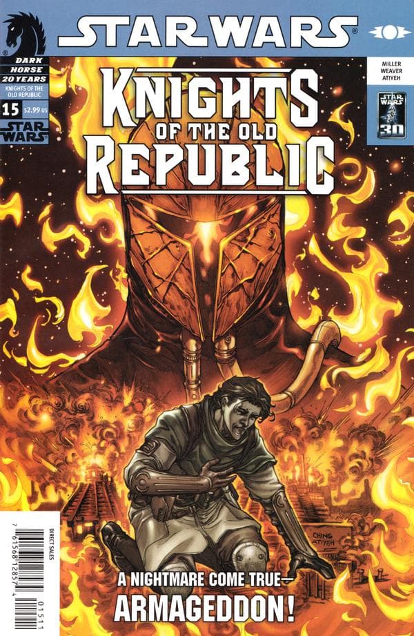 Star Wars: Knights of the Old Republic #15 cover