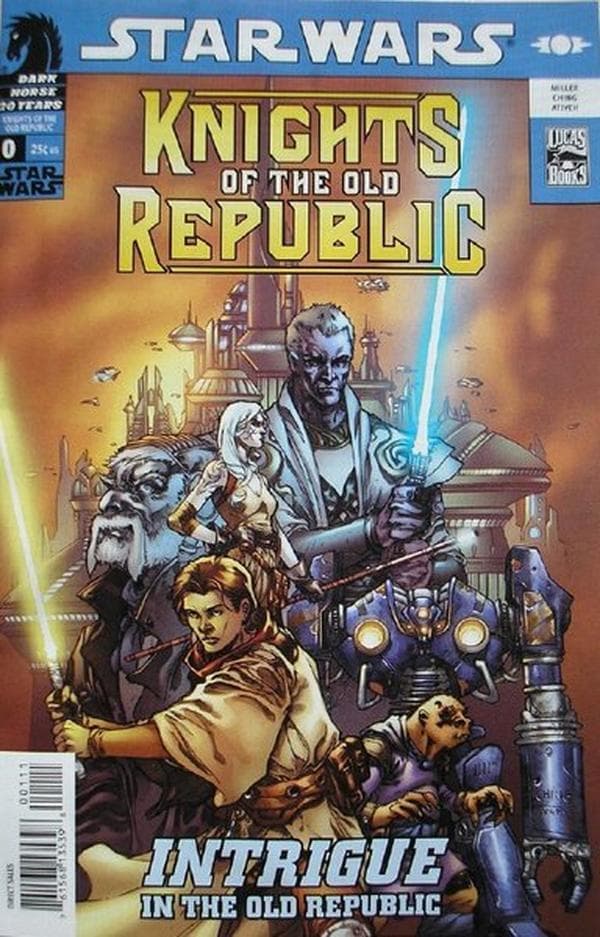 Star Wars Knights of the Old Republic / Rebellion #0 cover