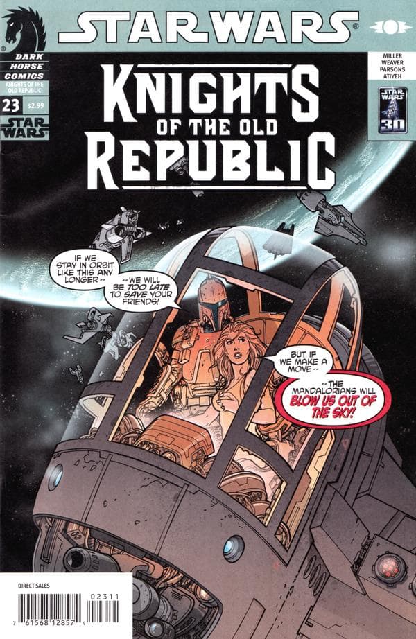 Star Wars: Knights of the Old Republic #23 cover