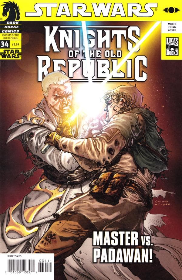 Star Wars: Knights of the Old Republic #34 cover