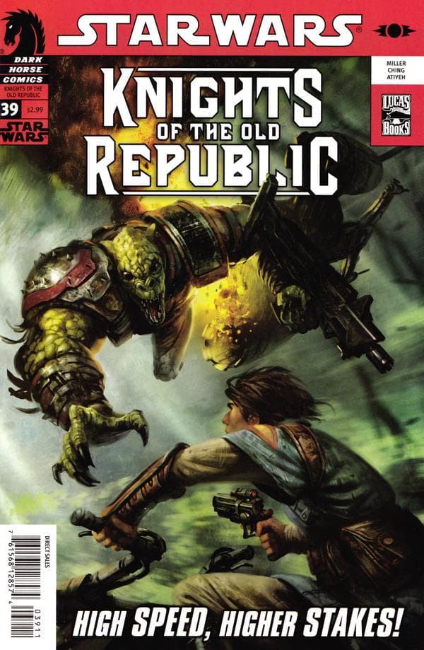 Star Wars: Knights of the Old Republic #39 cover