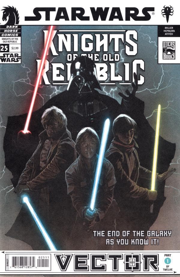 Star Wars: Knights of the Old Republic #25 cover