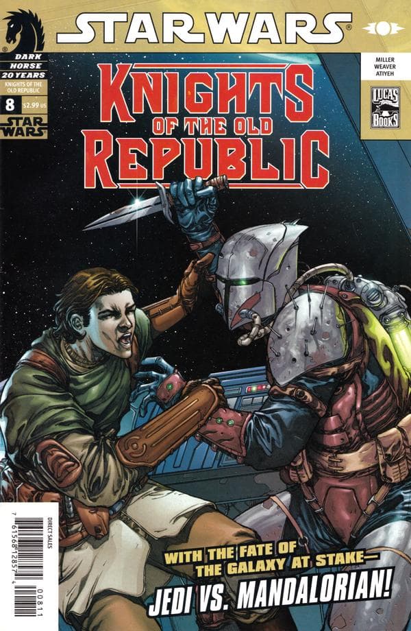 Star Wars: Knights of the Old Republic #8 cover