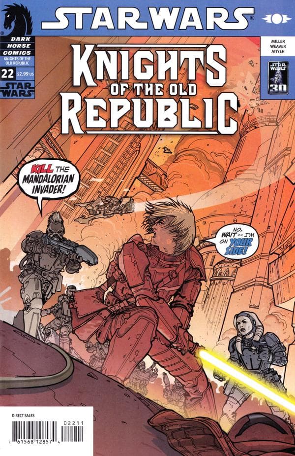 Star Wars: Knights of the Old Republic #22 cover