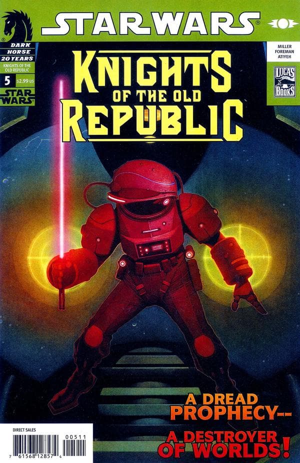 Star Wars: Knights of the Old Republic #5 cover