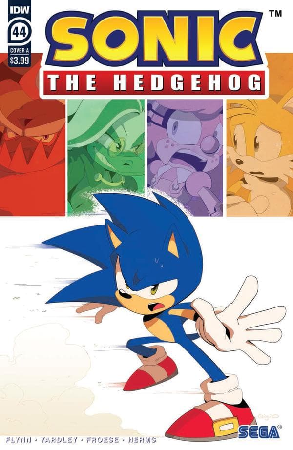 Sonic the Hedgehog #44 cover