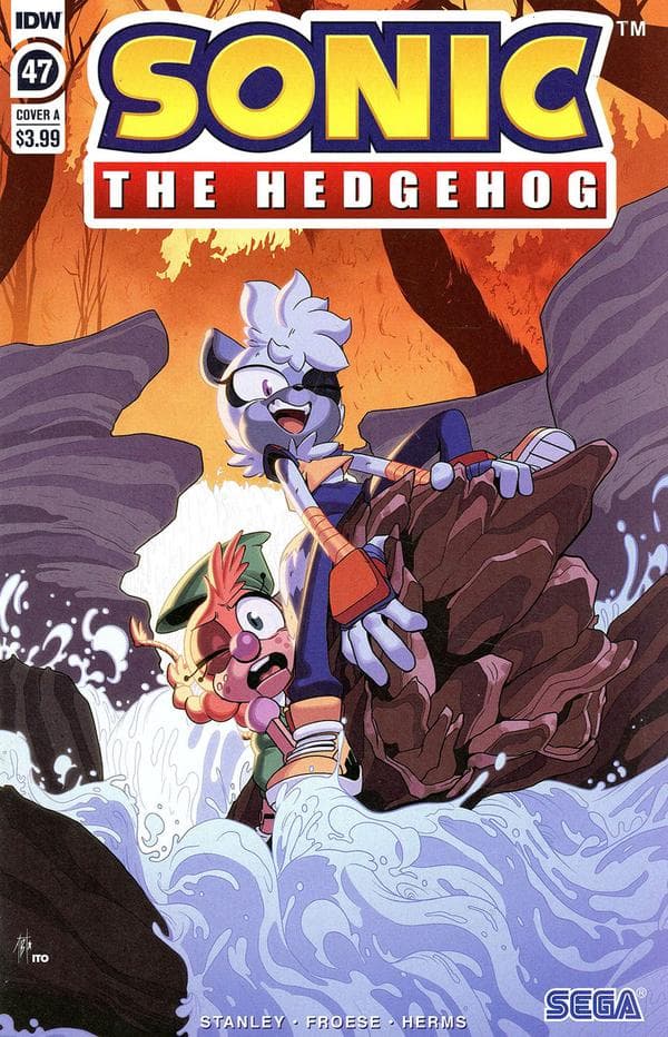 Sonic the Hedgehog #47 cover