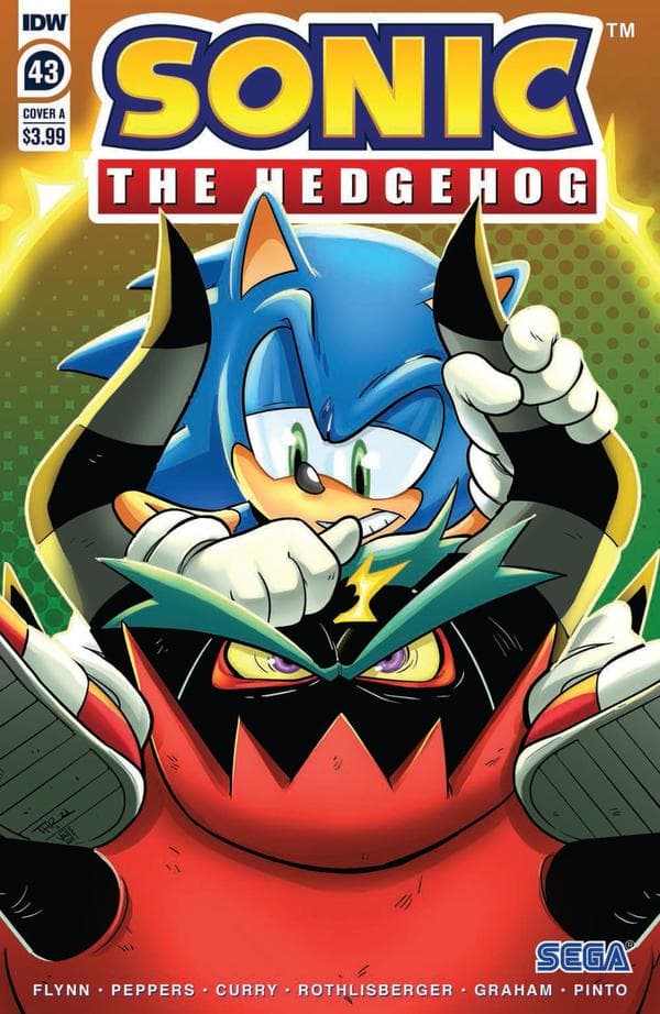 Sonic the Hedgehog #43 cover