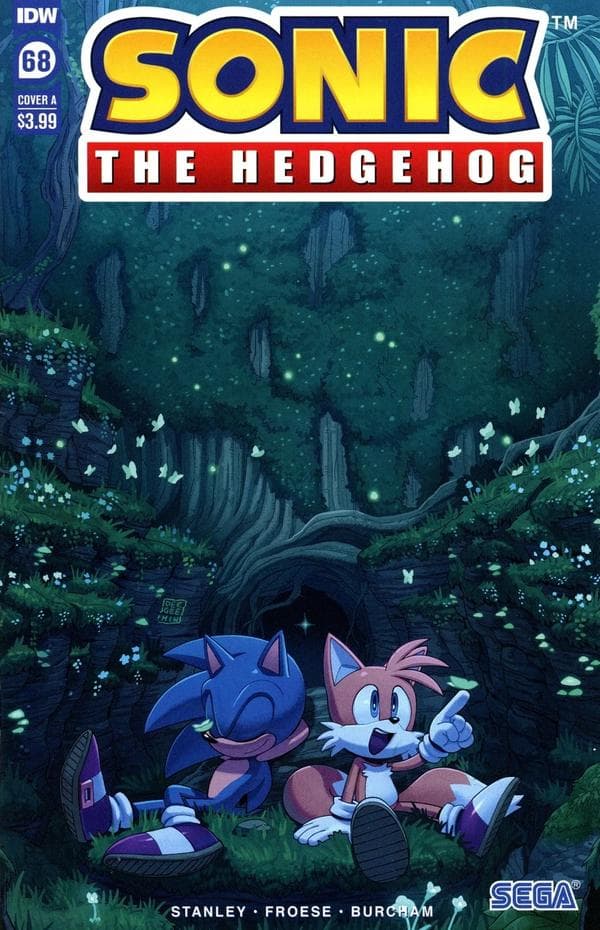 Sonic the Hedgehog #68 cover