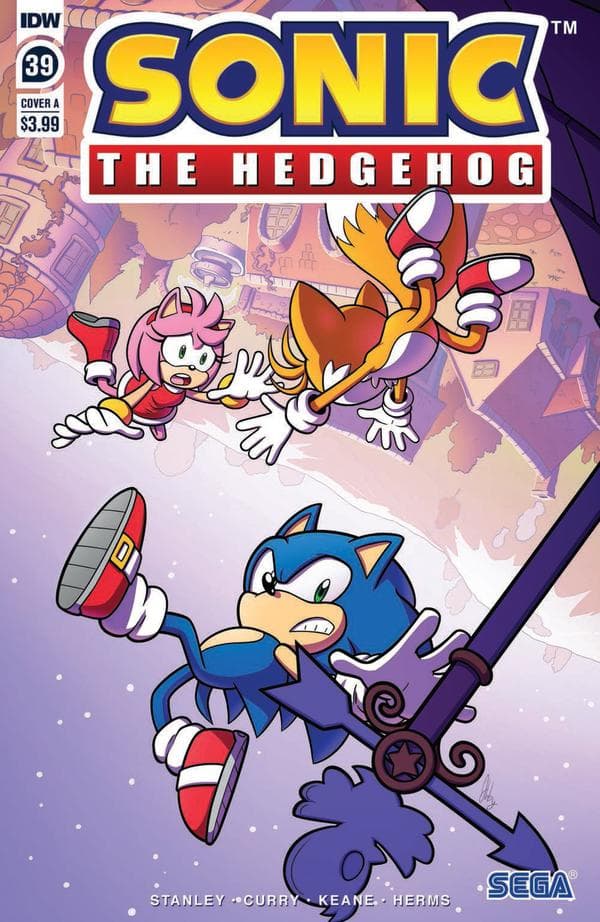 Sonic the Hedgehog #39 cover