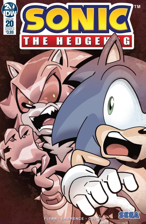 Sonic the Hedgehog #20 cover