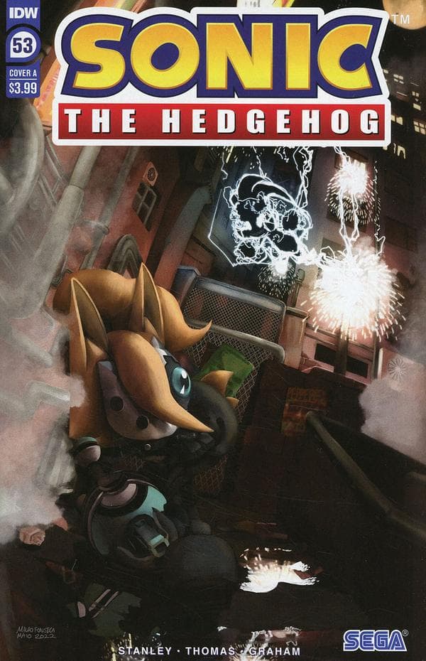 Sonic the Hedgehog #53 cover
