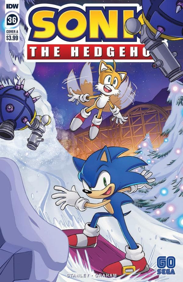 Sonic the Hedgehog #36 cover