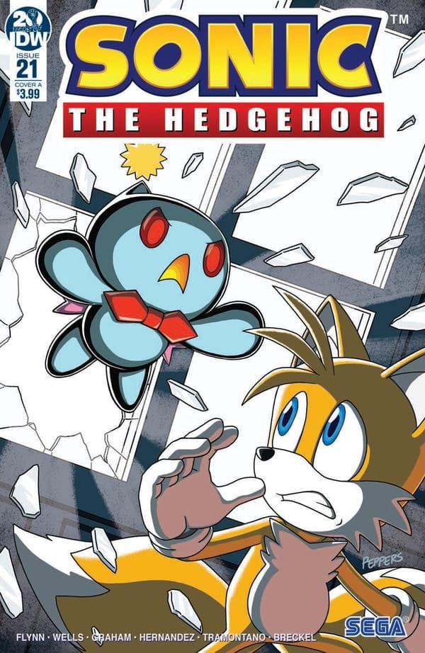 Sonic the Hedgehog #21 cover