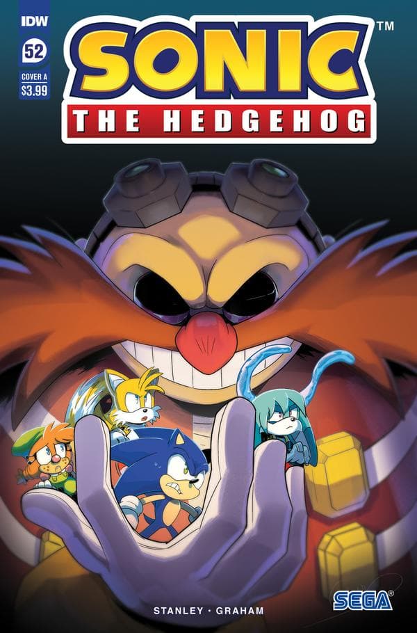 Sonic the Hedgehog #52 cover