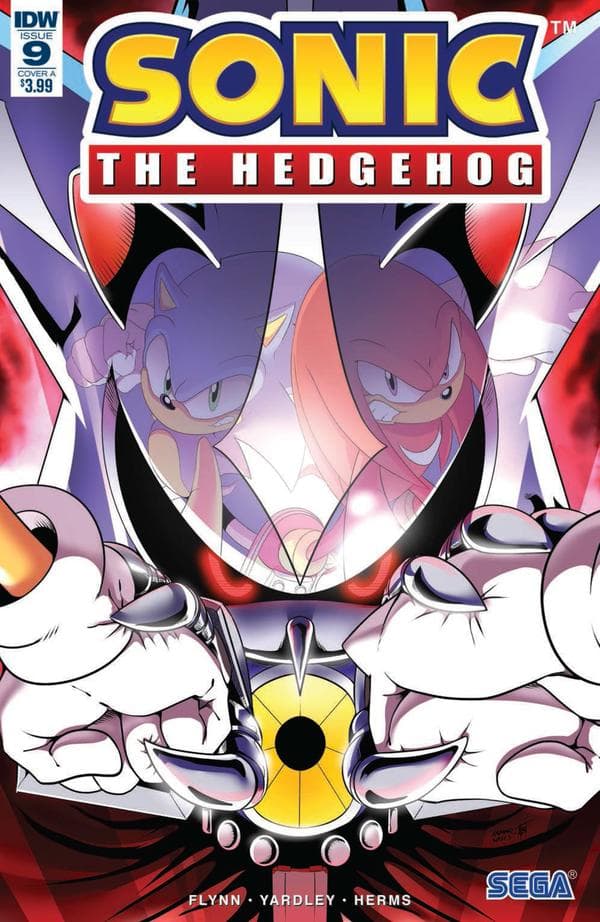 Sonic the Hedgehog #9 cover