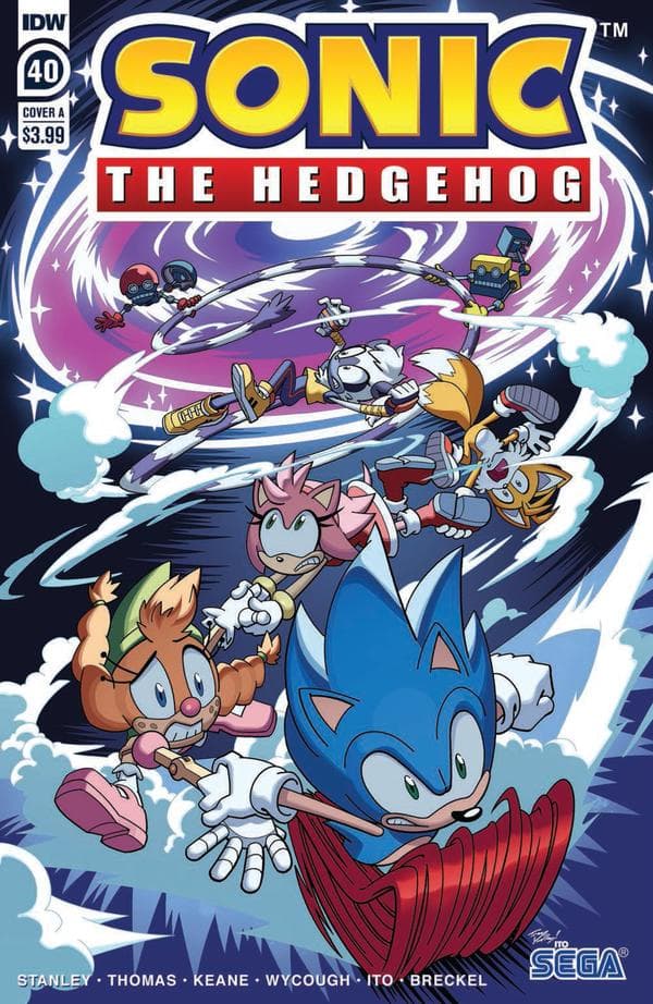 Sonic the Hedgehog #40 cover