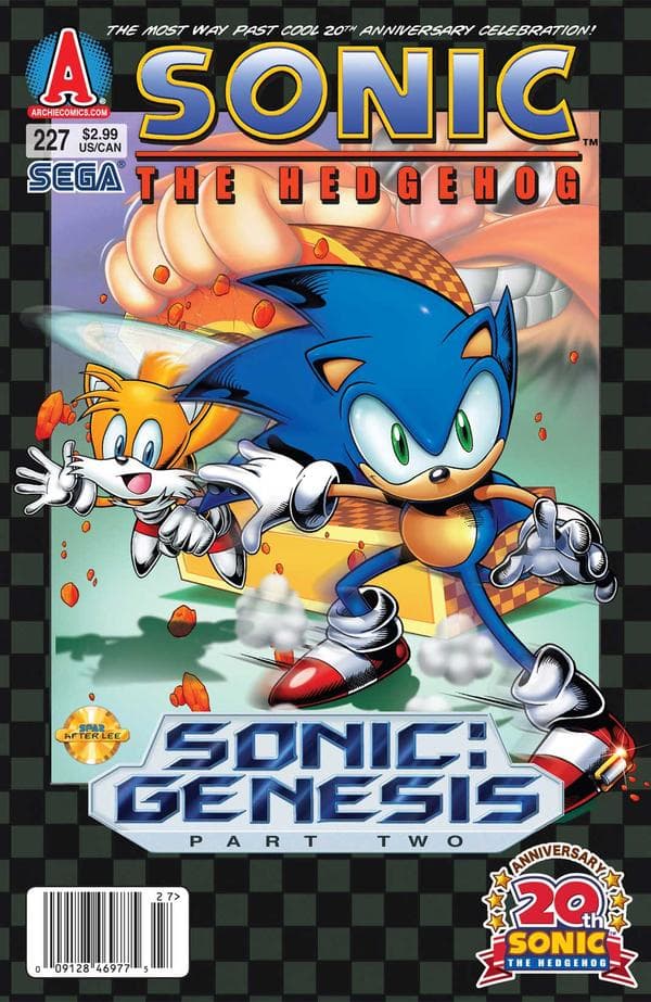 Sonic the Hedgehog #227 cover