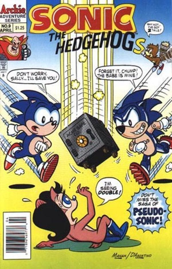 Sonic the Hedgehog #9 cover