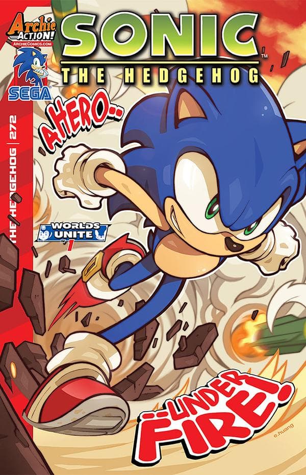 Sonic the Hedgehog #272 cover