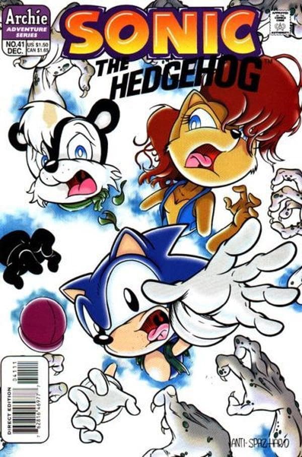Sonic the Hedgehog #41 cover