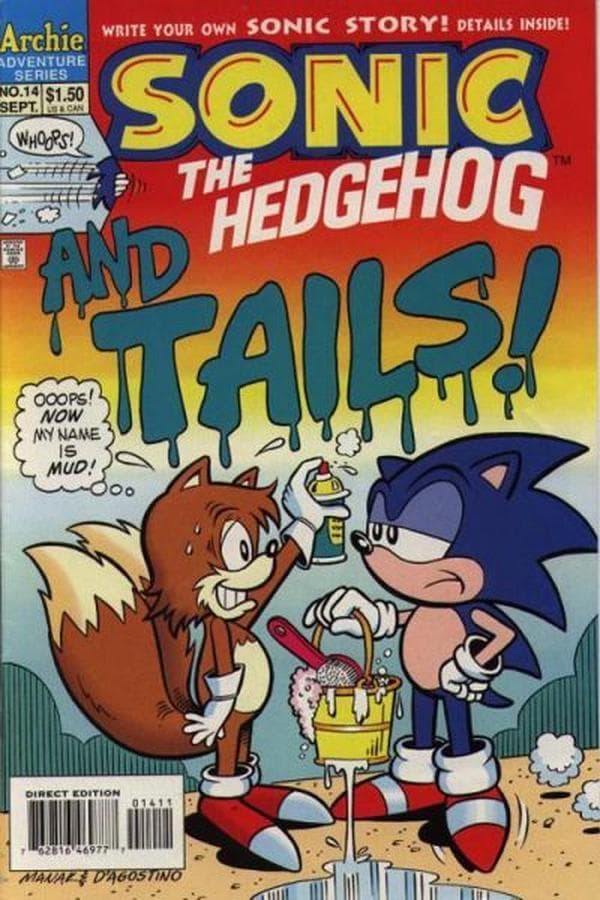 Sonic the Hedgehog #14 cover
