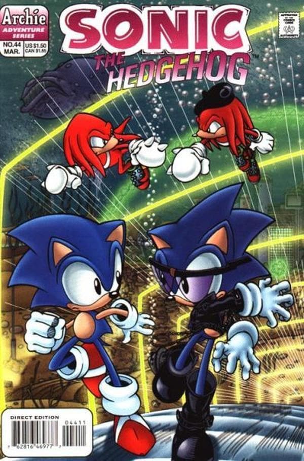 Sonic the Hedgehog #44 cover