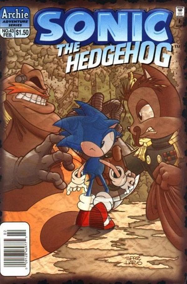Sonic the Hedgehog #43 cover