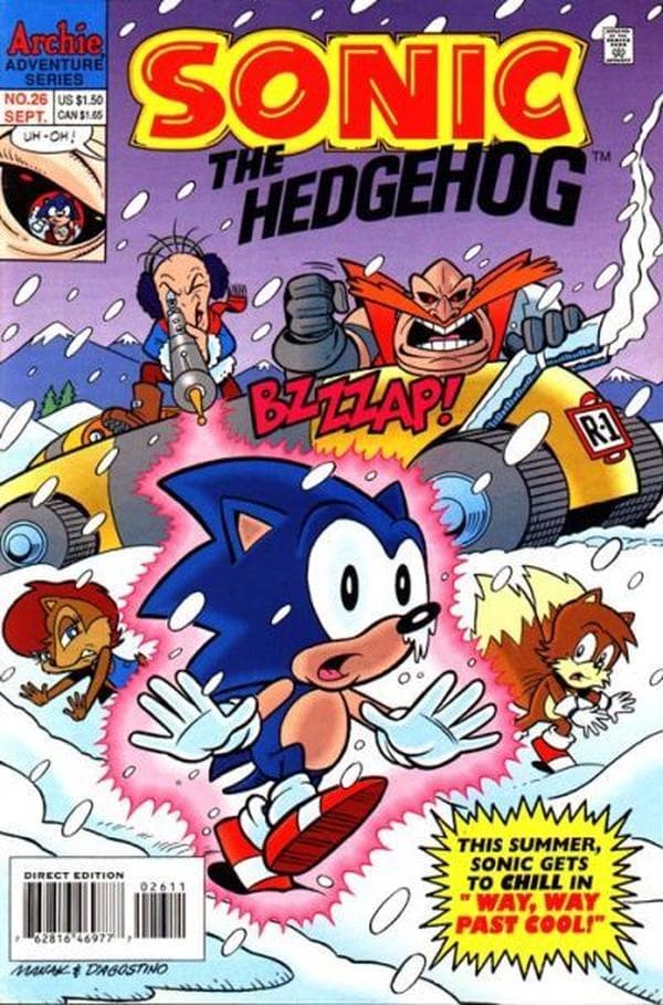 Sonic the Hedgehog #26 cover