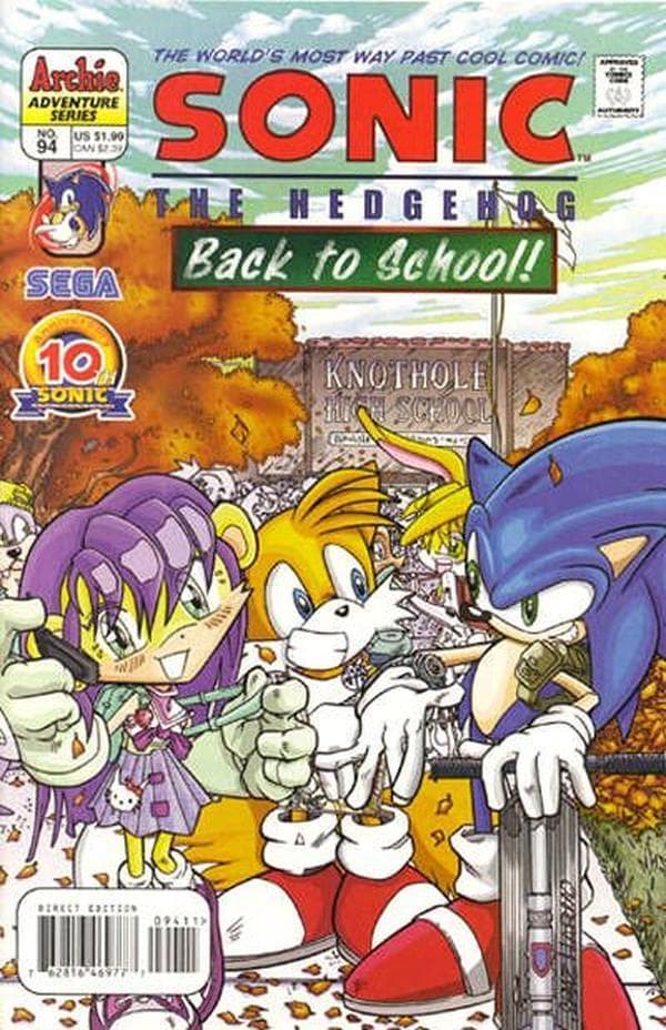 Sonic the Hedgehog #94 cover