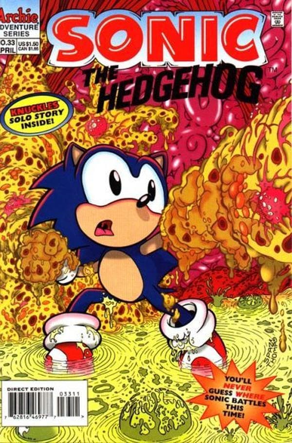 Sonic the Hedgehog #33 cover
