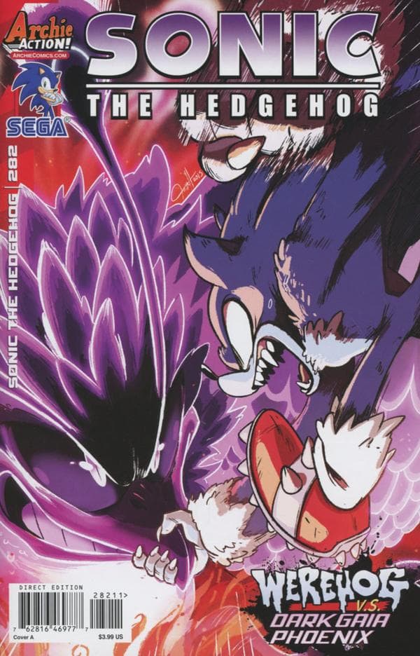Sonic the Hedgehog #282 cover