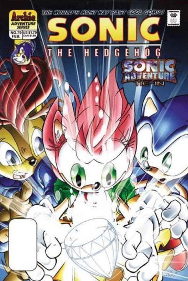 Sonic the Hedgehog #79 cover