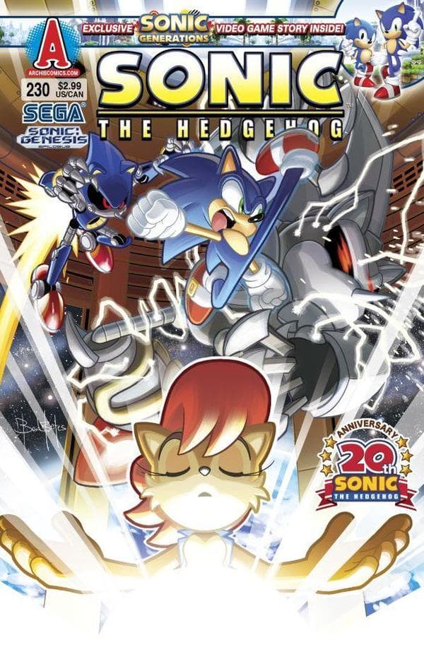 Sonic the Hedgehog #230 cover