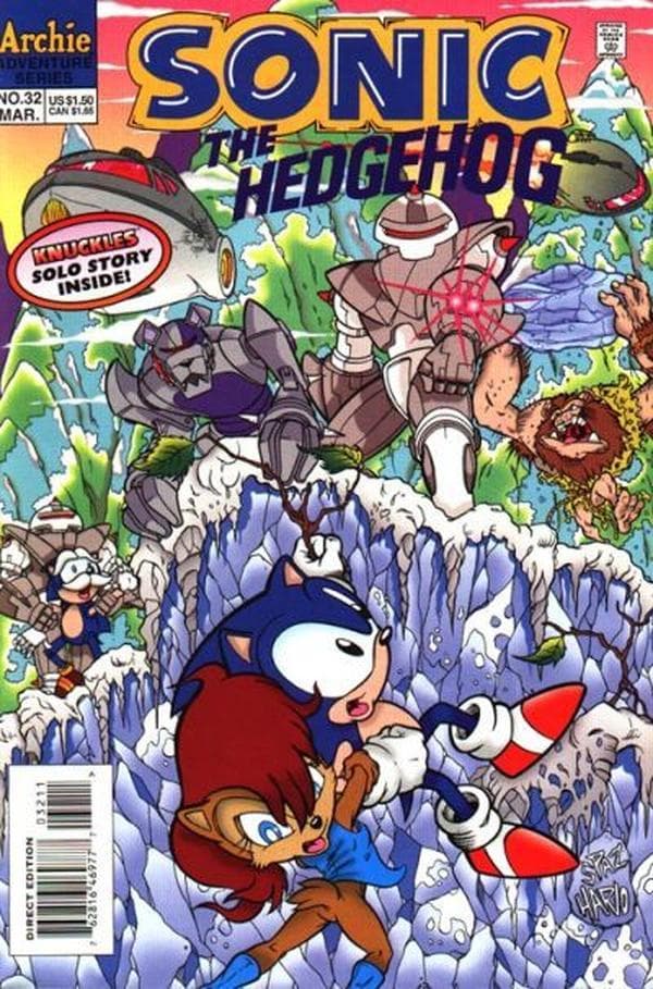 Sonic the Hedgehog #32 cover
