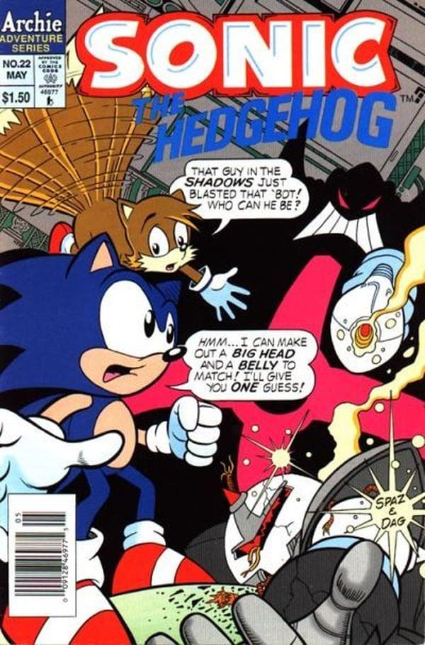 Sonic the Hedgehog #22 cover