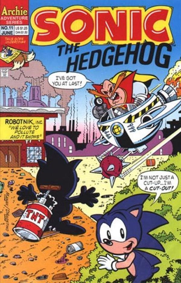 Sonic the Hedgehog #11 cover