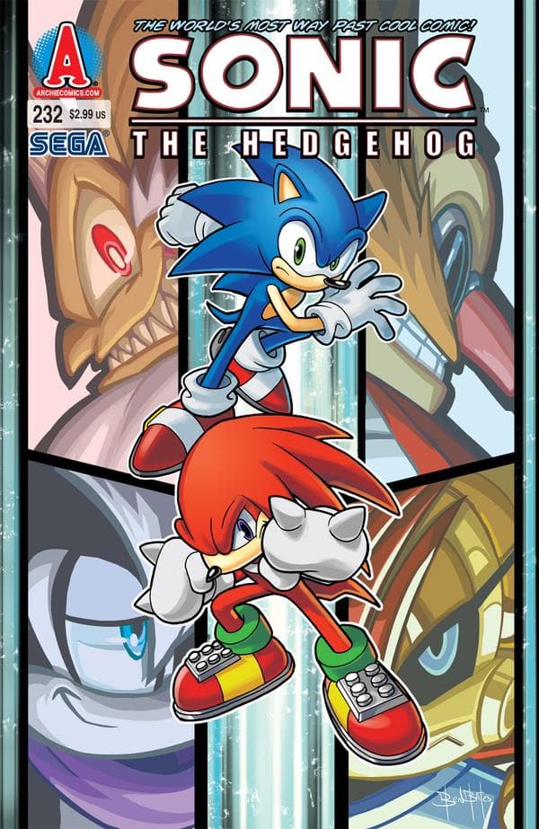 Sonic the Hedgehog #232 cover